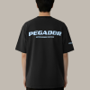 The "PEGADOR" Washed Black Oversized Tee