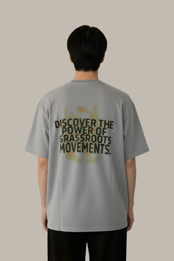 The "VIBRANT STARRY TAPESTRY" Back Print Oversized Tee