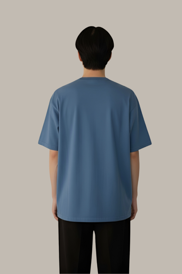 The Classic Blue Crewneck Tee