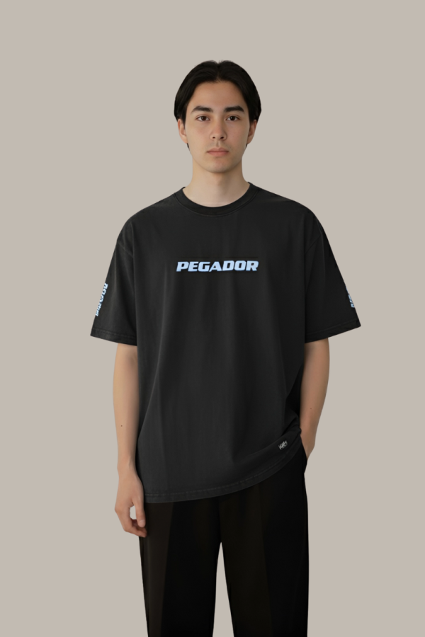 The "PEGADOR" Washed Black Oversized Tee