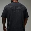 The Washed Brown "Training Dept." Oversized Tee