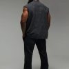 "TRAINING DEPT." Washed Sleeveless Tee