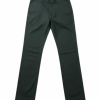 Zara Men's Dark Green Slim-Fit Dress Pants