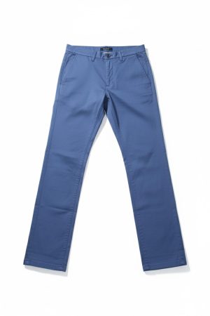 Zara Men's Blue Slim-Fit Dress Pants