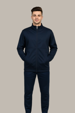 GK Tracksuit | Dark Blue Zip-Up