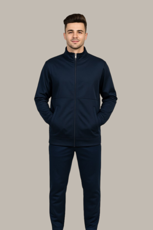 GK Tracksuit | Dark Blue Zip-Up