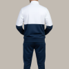 GK Tracksuit | Two-Tone Navy & White Zip-Up